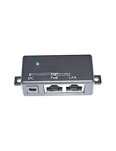 1 Port Passive Power over Ethernet Injector Gigabit - Requires External PSU 2.1mm Jack