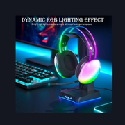 Rainbow Backlit Gaming Headphone,