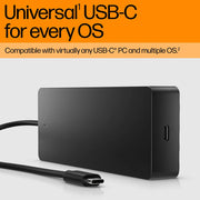 HP UNIVERSAL USB-C HUB AND LAPTOP CHARGER COMBO