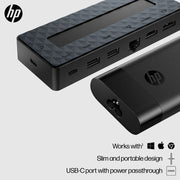 HP UNIVERSAL USB-C HUB AND LAPTOP CHARGER COMBO