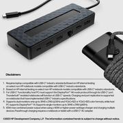 HP UNIVERSAL USB-C HUB AND LAPTOP CHARGER COMBO