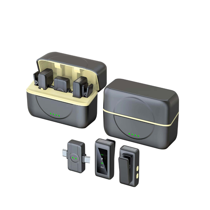 Noise Canceling Mini Wireless Microphone