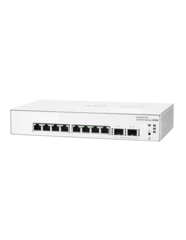 HPE Networking Instant On 1830 8 port Gb 4 port POE 65W Switch | ARU-IO-SW18308G